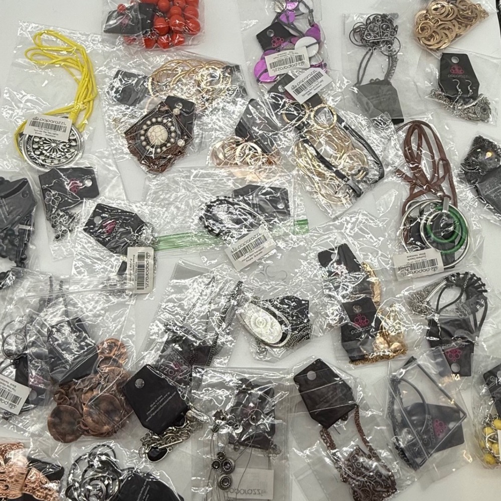Paparazzi Jewelry Lot New 35 pc mixd grab bag reseller costume boho eclectic